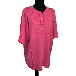 LHeimish USA - Size 1X - Hot Pink - NWOT